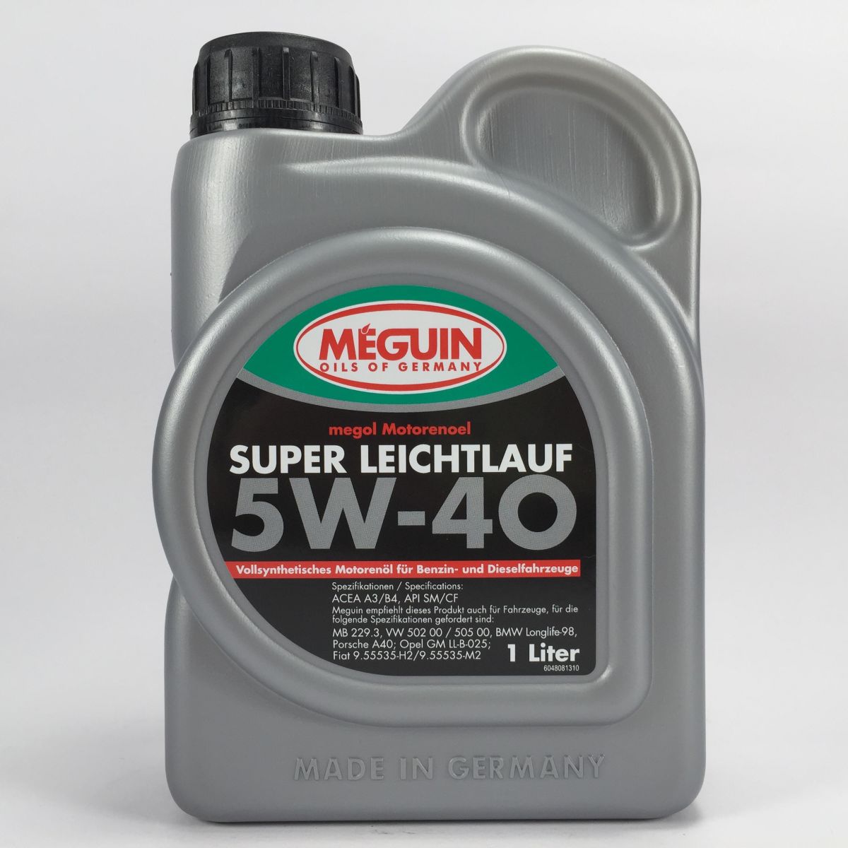 MEGUIN SUPER LEICHTLAUF 5W-40 全合成機油 NO.4808-機油倉庫商務平台