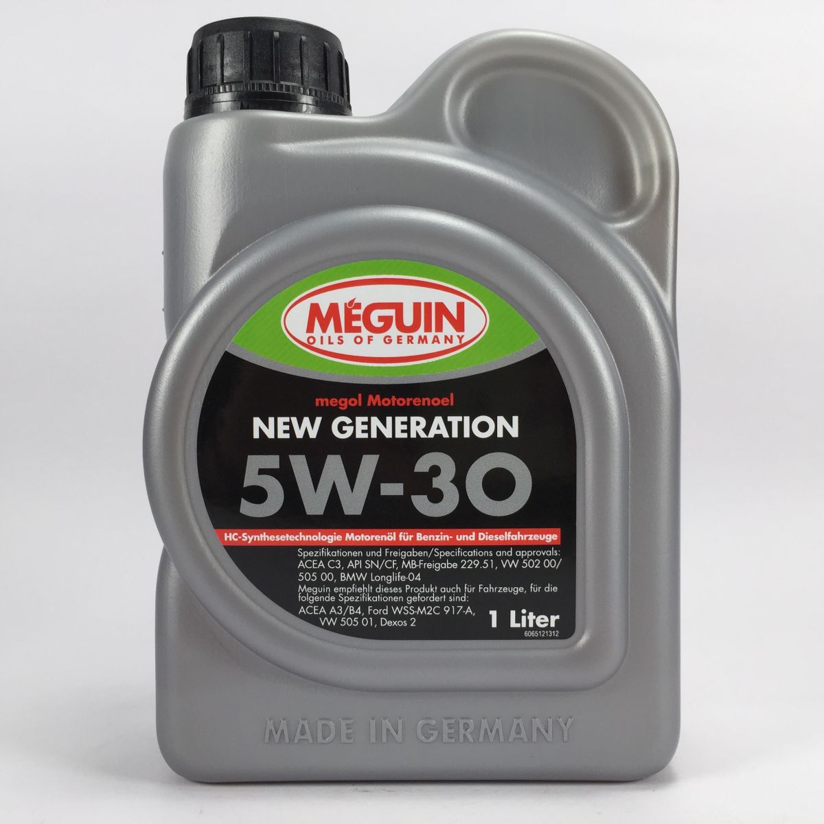 MEGUIN NEW GENERATION 5W-30 合成機油 NO.6512(出清剩19罐)