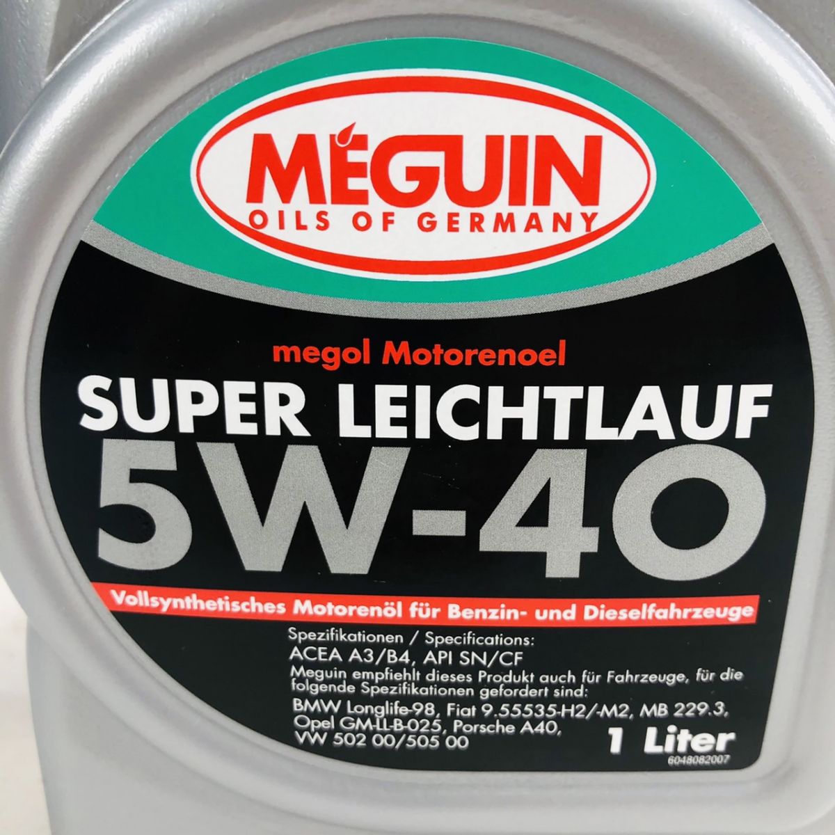 MEGUIN SUPER LEICHTLAUF 5W-40 全合成機油 NO.4808-機油倉庫商務平台