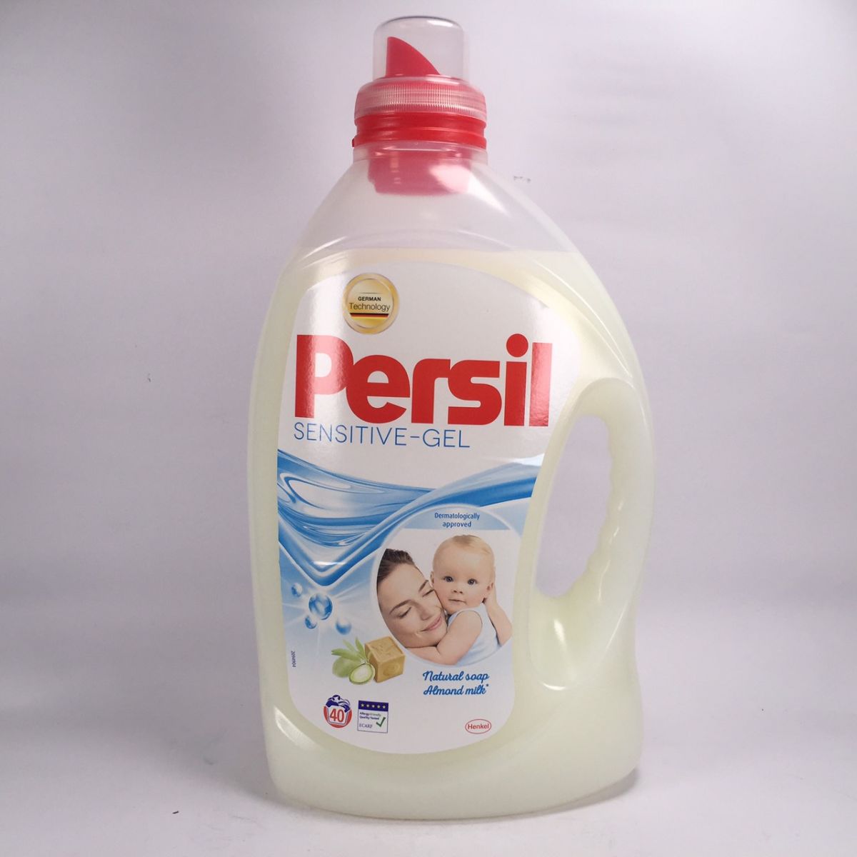 Persil 濃縮高效能洗衣精-敏感膚質適用 [2.92公升 40杯 乳白] 